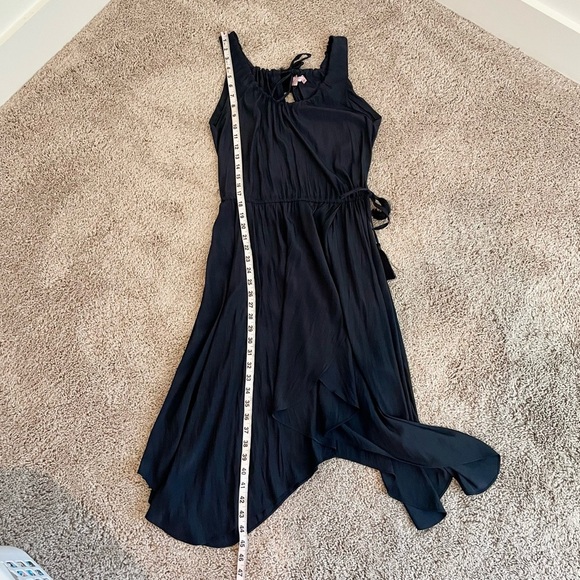 $395 CALYPSO ST BARTH Sarah Asymmetrical Relaxed Fit Modest Midi Dress - Picture 11 of 14